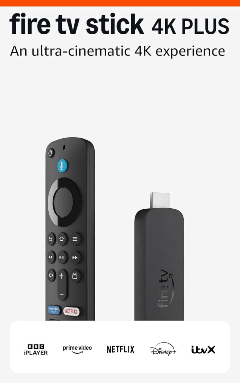 Amazon Fire TV Stick 4K Plus with HDR and Dolby Atmos