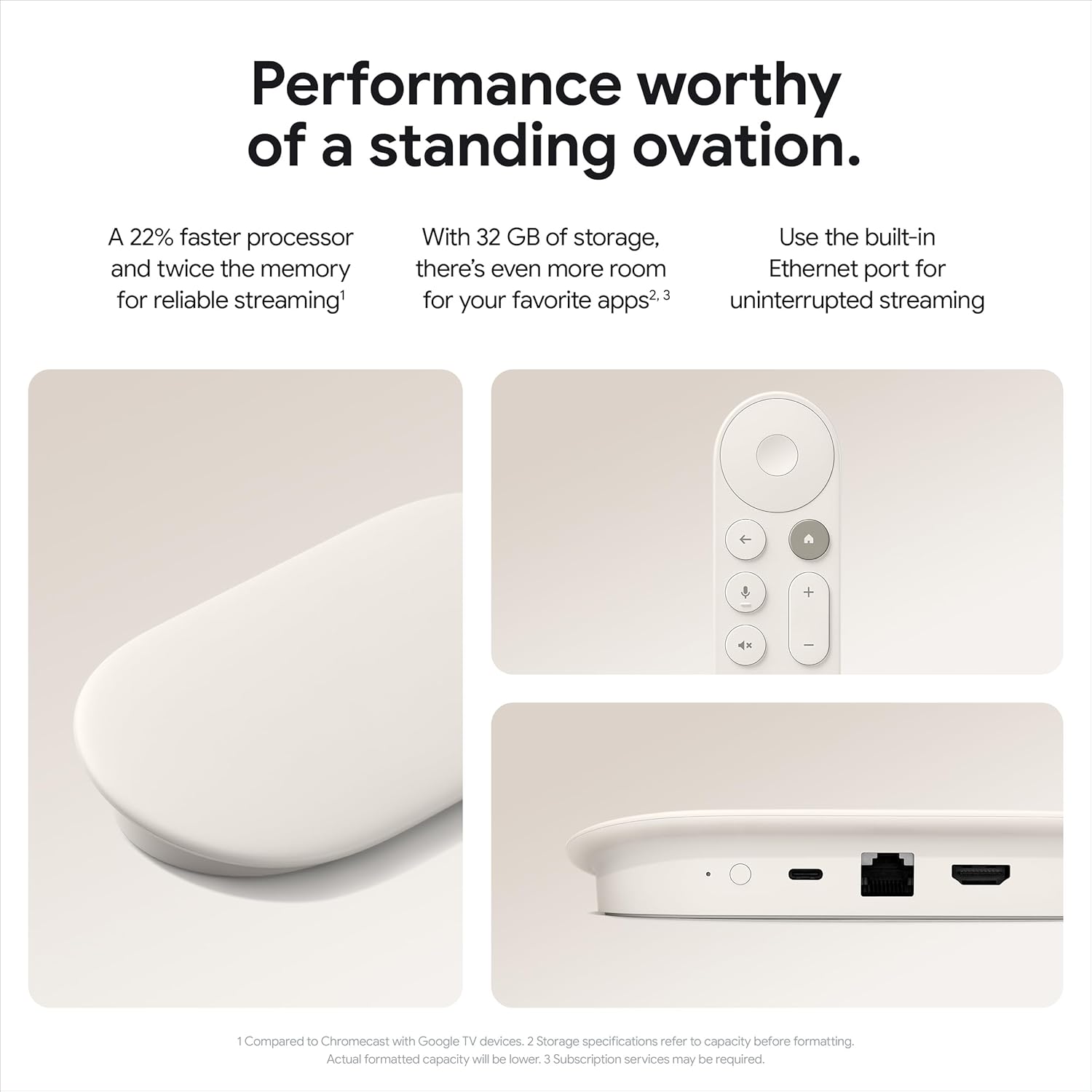 Google TV Streamer 2026 edition with enhanced 4K performance