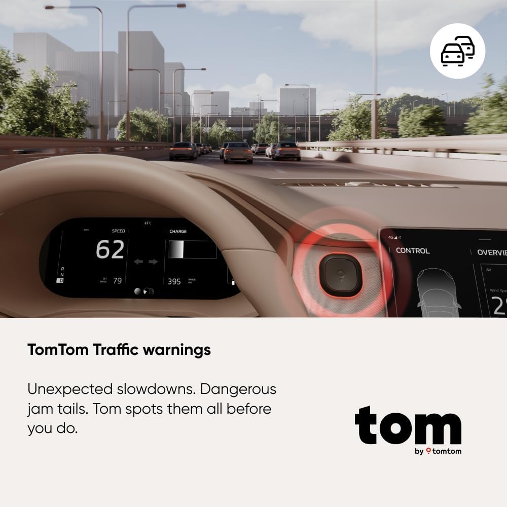 TomTom driving assistant device for navigation and safety