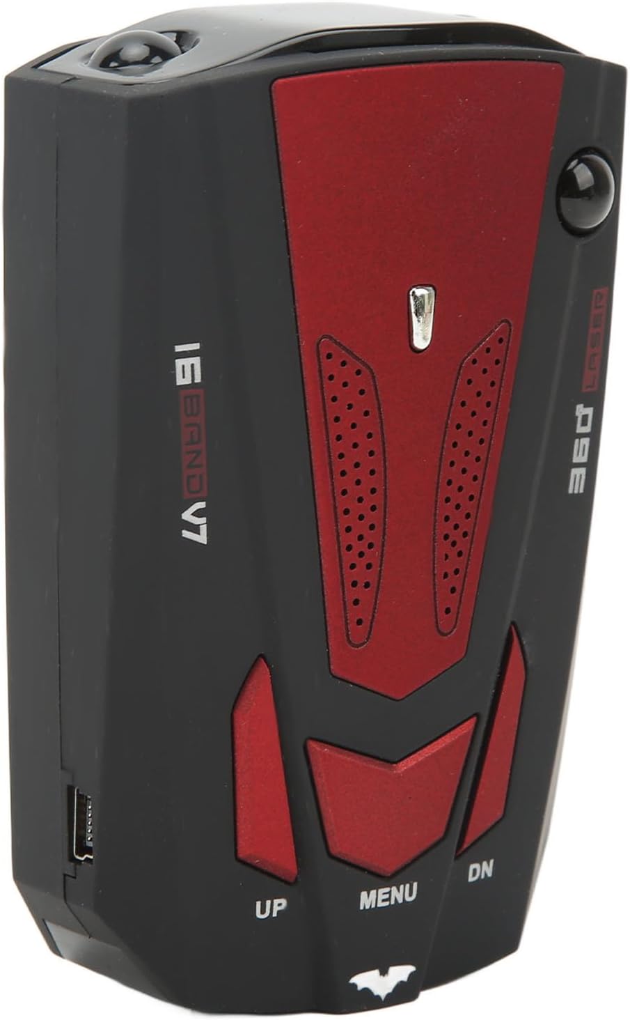Car radar detector for real-time speed alerts and safety