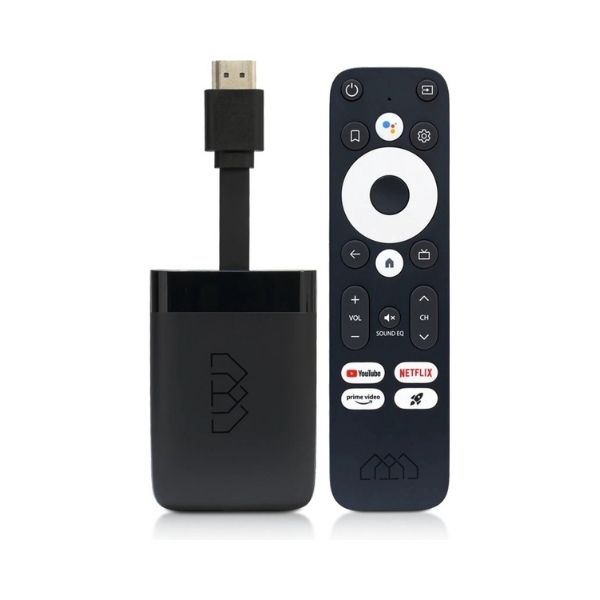 Homatics Dongle R 4K Android TV 14 Mediaplayer met Bluetooth Afstandsbediening