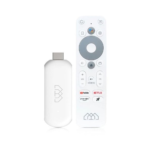 Homatics Stick HD Android TV Streaming Stick met Bluetooth Afstandsbediening